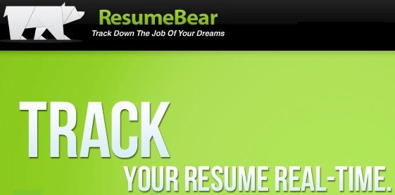 Build, create and track resume with resumebear