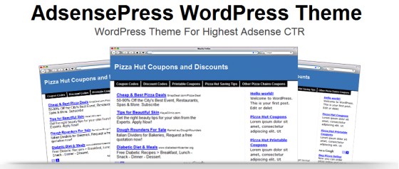 adsensepress wordpress theme