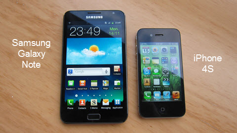galaxy-note-vs-iphone4s