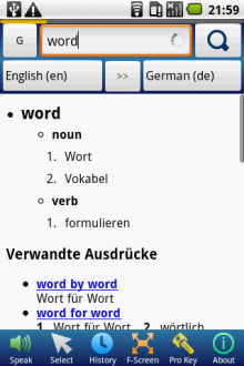 multi language dictionary