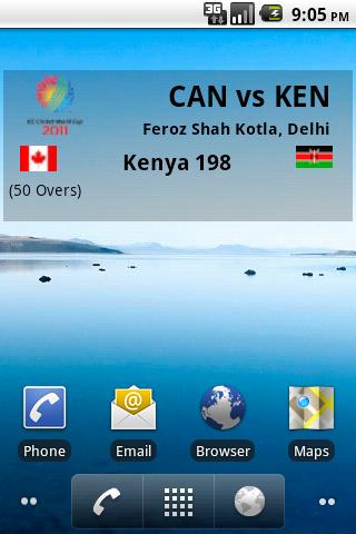 world cup 2011 android widget